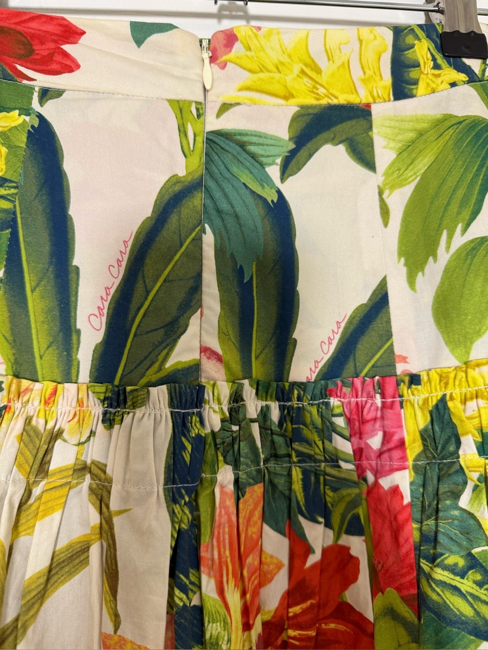 CARA CARA TROPICAL FLORAL MAXI DRESS LIKE NEW MARP $345 - Picture 5 of 7